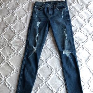 7 for all mankind Ripped Jeans
